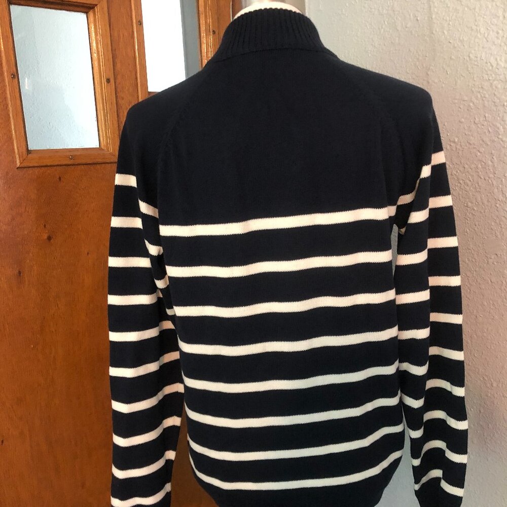 'Brooks Brothers' Fleece Pullover Mock Neck Sweater - Size XL - Picture 2 of 7